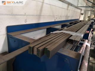 17x Assorted Industrial Steel Material Lengths