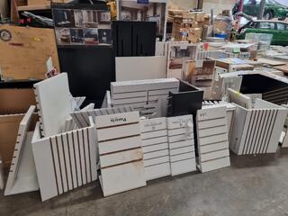 Assorted Retail Showroom Racks & Stands for Tile Display
