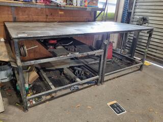 All Steel Workbench w/ Vice