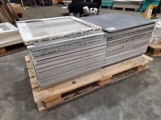 Pallet of Mixed Loose 600x600mm Porcelain Tiles