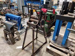 Vintage or Antique Metal Roller Machine