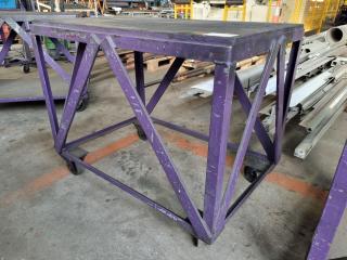 Heavy Duty Mobile Table Trolley