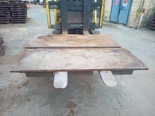 2 x Plate Steel Pallets
