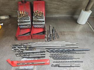 Large Lot of Drill Bits