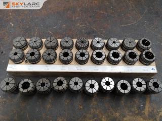 28x Assorted ER32 Collets