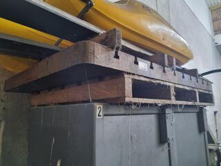Large Steel T-Slot Mill Table, 1740x1220x95mm