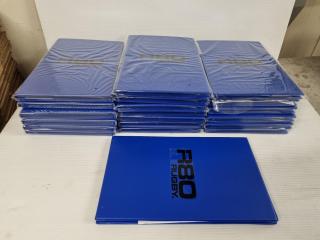 20x R80 Rugby Tactics Folding Planner Clipboards, New