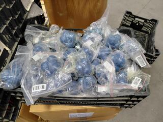 75 x Rubber Reflex Balls