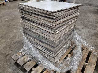 70+ Assorted Loose Porcelain 600x600mm Tiles