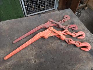 2x Chain Lever Load Binders