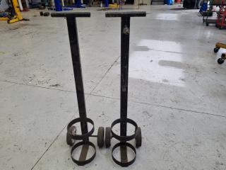 2x Bottle Trolleys