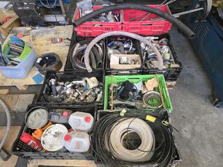 Large Lot of Stainless Steel Fittings and Industrial Supplies 