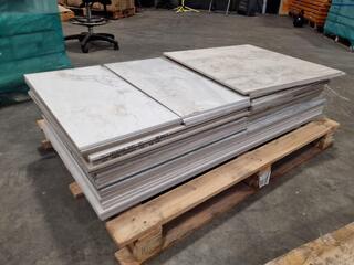 Pallet of Loose Porcelain Tiles
