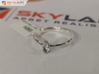 Marquise Cut Ring | Small | Clear Quartz