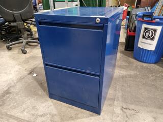 Steel 2-Drawer File Cabinet