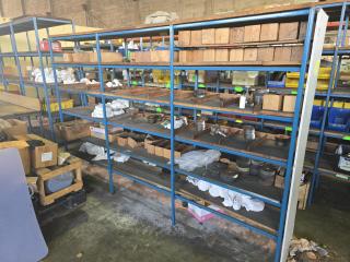 Steel and Timber Workshop Shelving