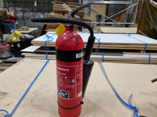 Wormald 3.5kg Carbon Dioxide Type Fire Extinguisher