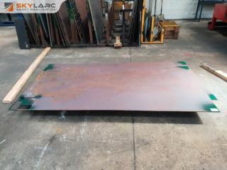 3 x Sheets 10mm Plate Steel