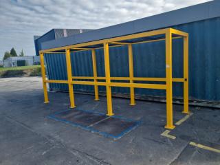 Covered Steel Walkway