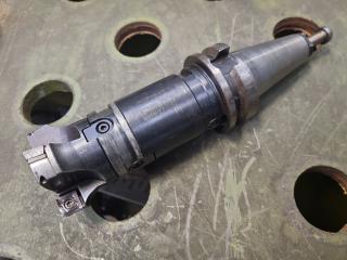 Sandvik Coromant BT40 Tool Holder 390.55-40 50 030 w/ Attachments