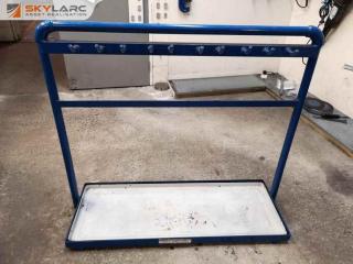 Heavy Duty Steel Workshop Tool or Parts Rack