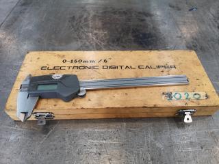 Tesa 150mm Digital Precision Caliper w/ Case