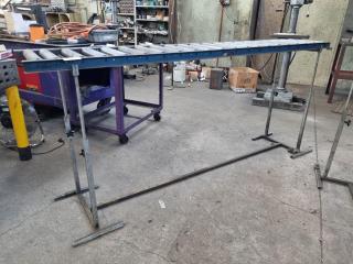 Adjustable Roller Conveyor Assembly
