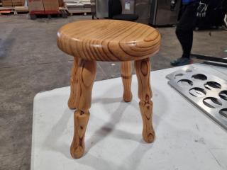 Small Wood Stool