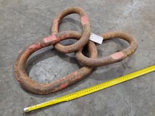 2-Leg Lifting Master Link Assembly, 22.3-Ton Capacity