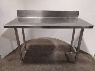 Stainless Steel Topped Commercial Kitchen Table Bench