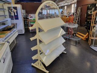 Double Sided Retail Display Shelf Assembly