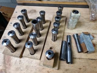 20x R8 Type Collets & Collet Extenders