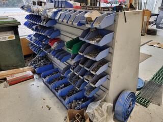Double Sided Shelf/Rack w/ Fastening Hardware & More
