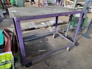 Heavy Duty Mobile Table Trolley