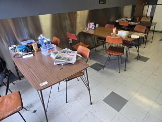 5 x Cafe Tables and Chairs
