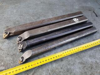4x Lathe Boring Bars