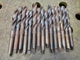 15x Morse Taper No.2 Drills, Imperial Sizes