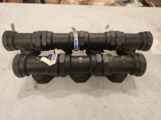 7 x ST40 40mm Tees