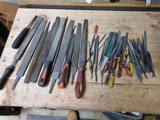 50+ Assorted Metal Hand Files