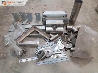 Box of Assorted Steel Fittings