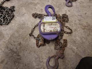 Lift Master 1Ton 6M Chain Hoist