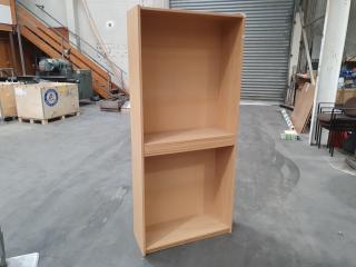 Light Woodgrain Bookcase