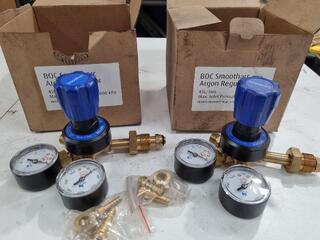 BOC Smootharc Argon Regulators, As New