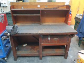 Heavy Duty Workbench with Vice