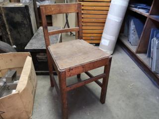 Vintage Antique Wooden Chair