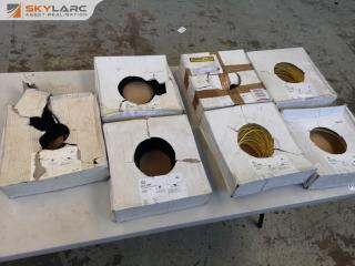 7x Rolls of AS-I Flat Electrical Cable TPE-PVC