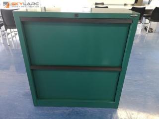 2-Door Steel Office File Cabinet by Europlan