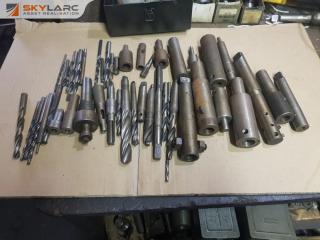 Large Lot of Drill Accessories