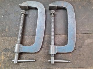 2x 250mm G-Clamps