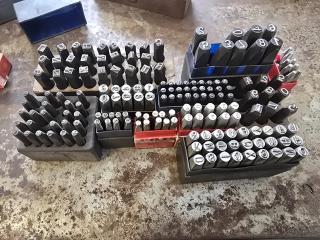 Large Lot of Number/Letter Punches